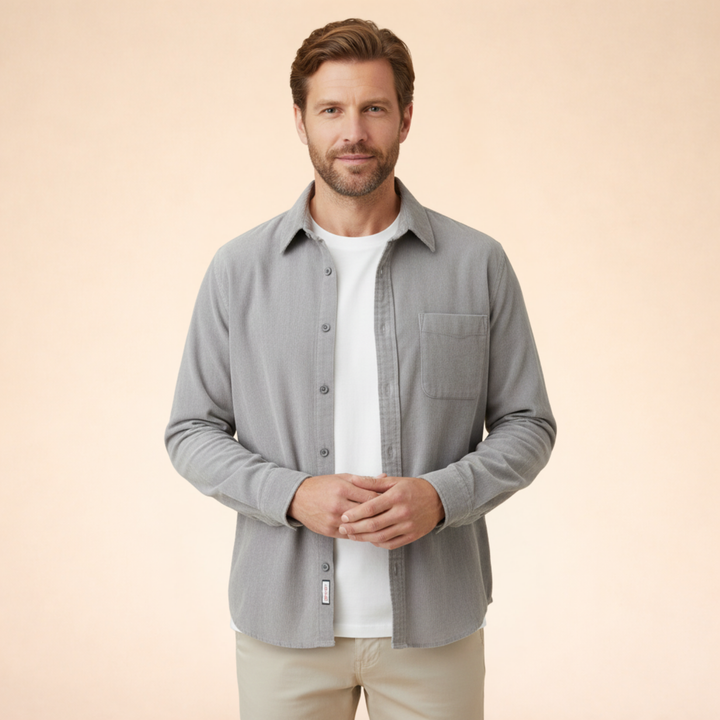 Mason | Men’s Classic Corduroy Button-Up Shirt