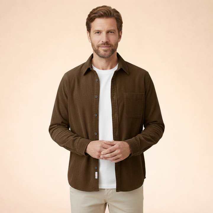 Mason | Men’s Classic Corduroy Button-Up Shirt