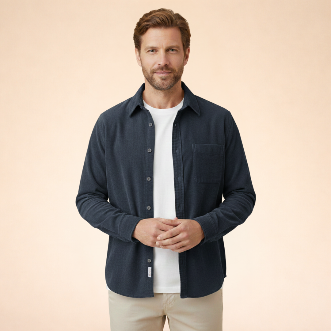Mason | Men’s Classic Corduroy Button-Up Shirt