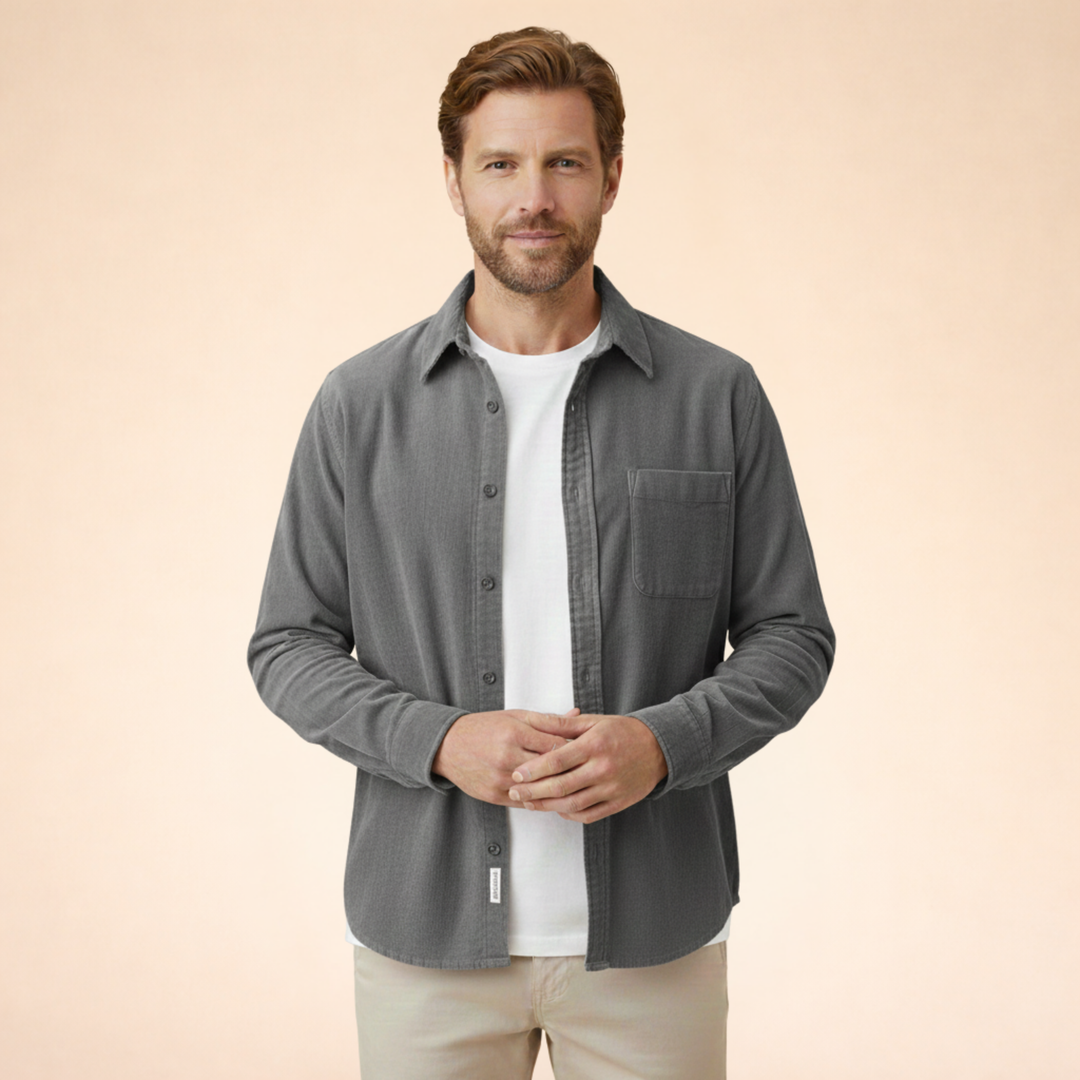 Mason | Men’s Classic Corduroy Button-Up Shirt