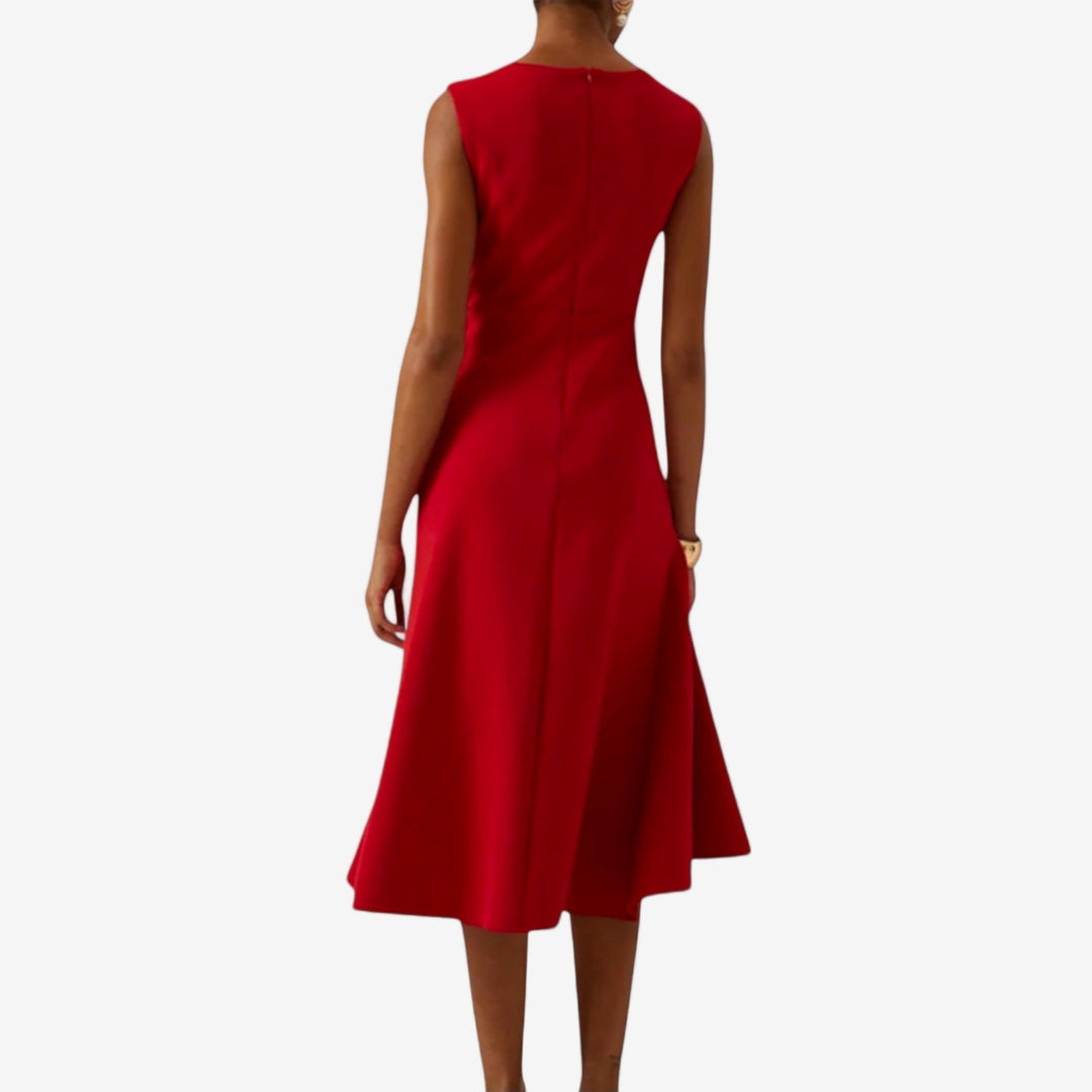 Valentina | Exquisite One Shoulder Midi Dress 6