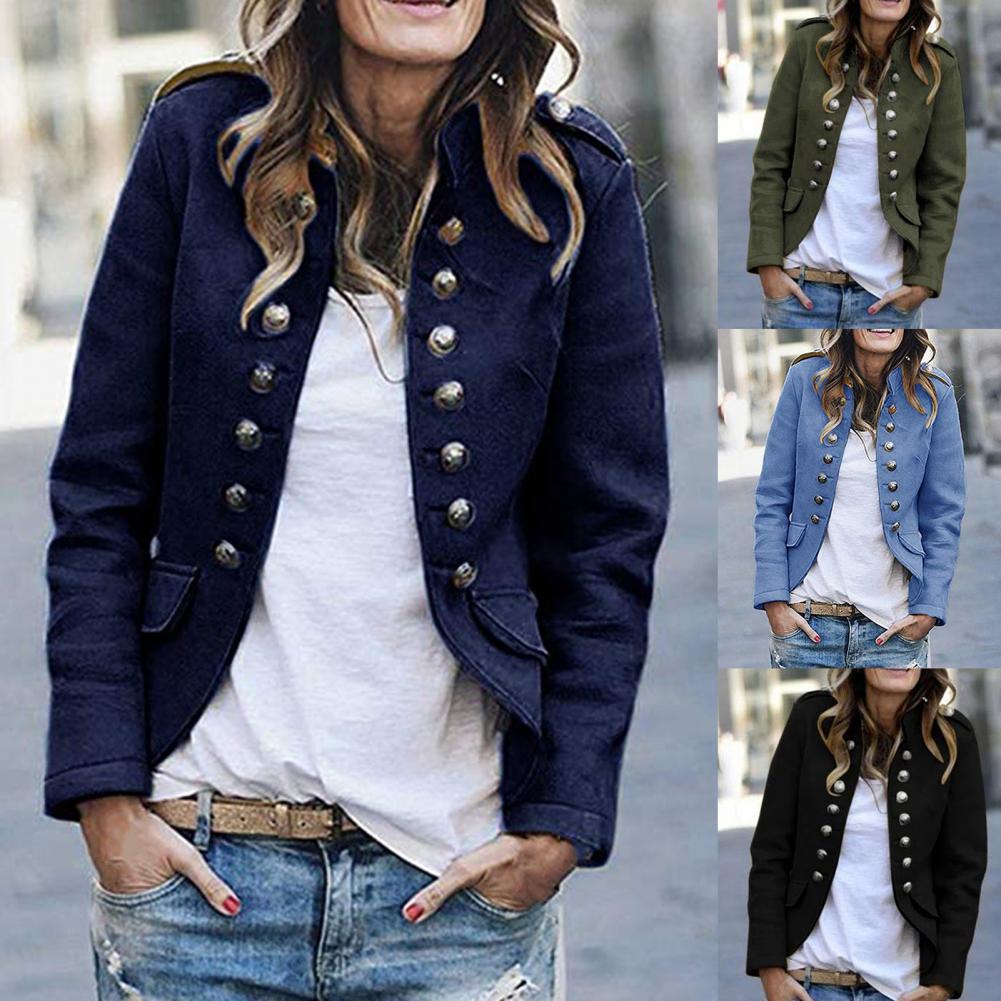 Vanessa | Elegant and Chic Stand-Up Collar Blazer 1
