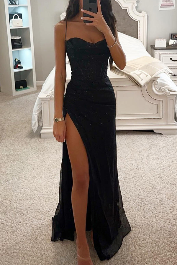 Vanessa | Radiant and Elegant Sequin Maxi Dress 0