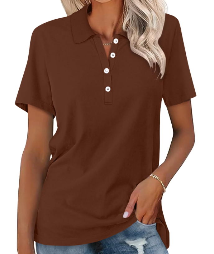 Victoria | Casual wearing soft fabric Polo Shirt 5