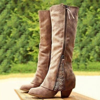 Seraphina | Sophisticated And Chic Knee-High Block Heel Boots