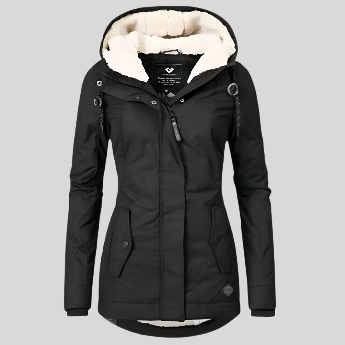 Stella | Warm And Comfortable Waterproof Hooded Winter Jacket