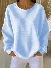 Willow | Textured And Comfortable Waffle-Knit Sweater