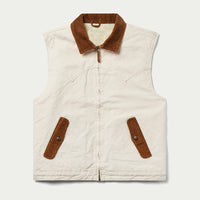James | Cozy and Comfortable Corduroy Collar Utility Vest