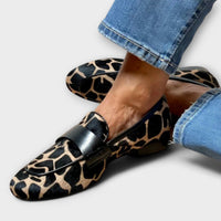 Ruby | Stylische und bequeme Leopardenmuster-Casual-Loafer