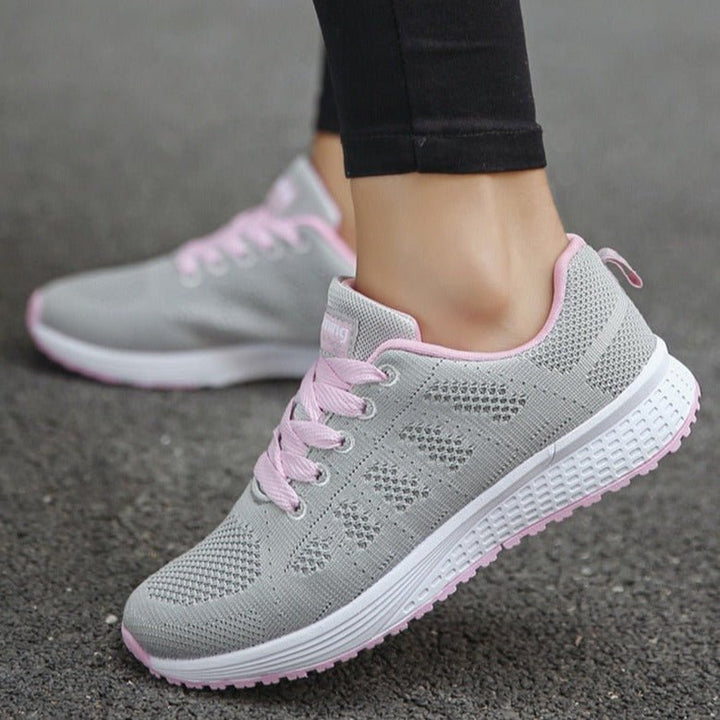 Amelia | Breathable And Supportive Orthopedic Lace Up Sneakers