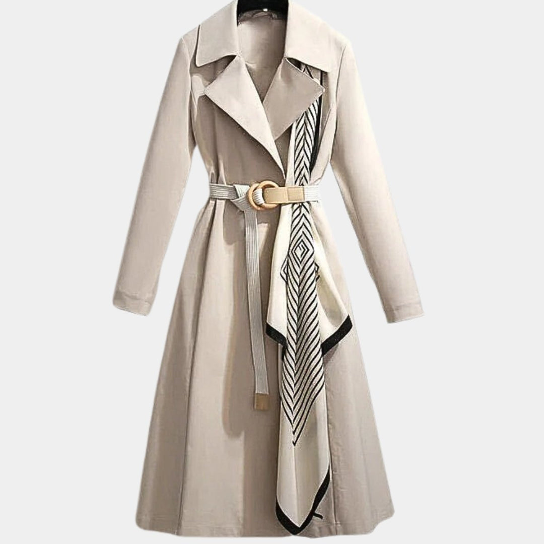 Chloe | Stylish And Sophisticated Midi Trench Coat