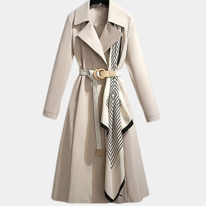 Chloe | Stylish And Sophisticated Midi Trench Coat
