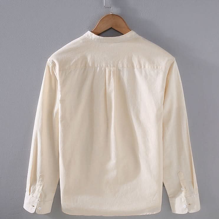 Riley | Casual Linen Shirt – Structured Design for Effortless Style