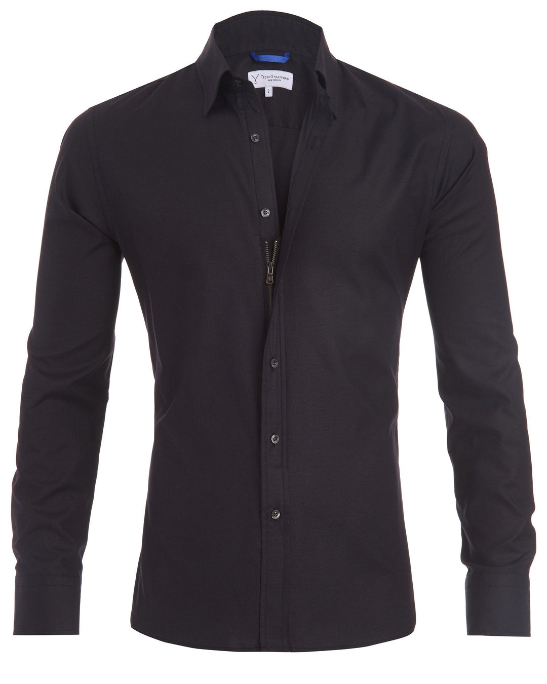 Levi | Zip Fit Shirt – Tailored Comfort with Hidden Zipper