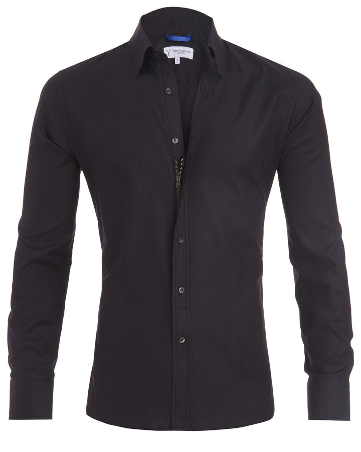 Levi | Zip Fit Shirt – Tailored Comfort with Hidden Zipper