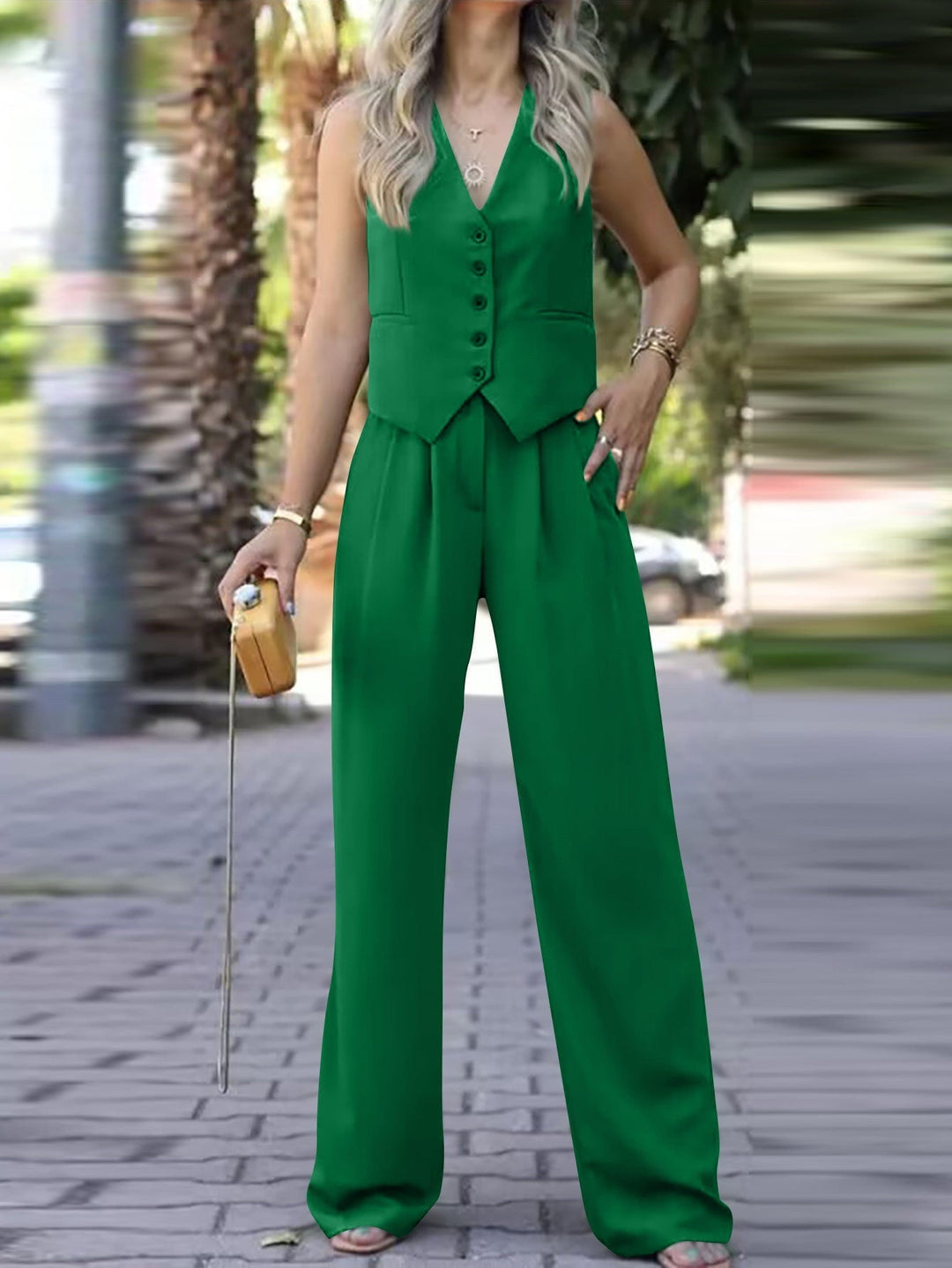 Avery | Elegant And Versatile Pantsuit Two Piece Set