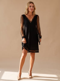 Seraphina | Elegantes und glitzerndes Weihnachts-Party-Minikleid