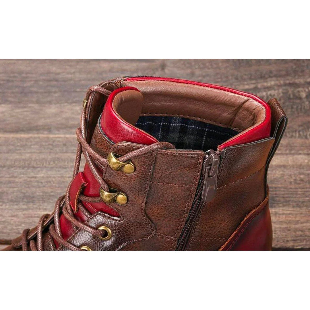 Victor | Premium Orthopedic Leather Oxford Men Boots