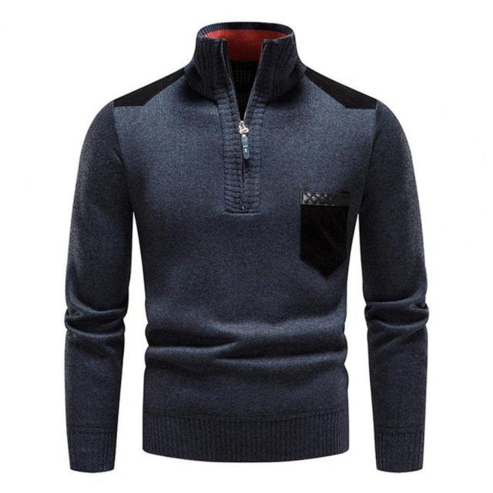 Wolcott | Wool Zip Sweater – Classic Warmth for Men