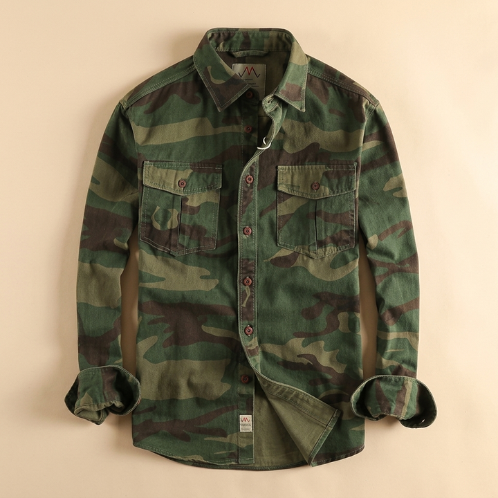 Brentford | Utility Button-Up Shirt for Men with Functional Design