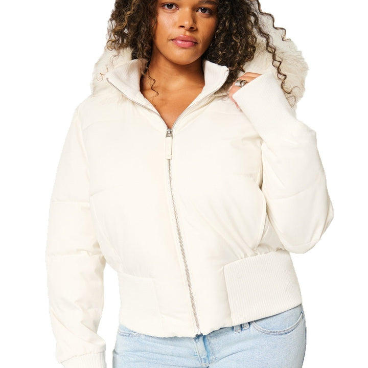 Nora | Quilted Winter Jacket – Elegant Style for Women