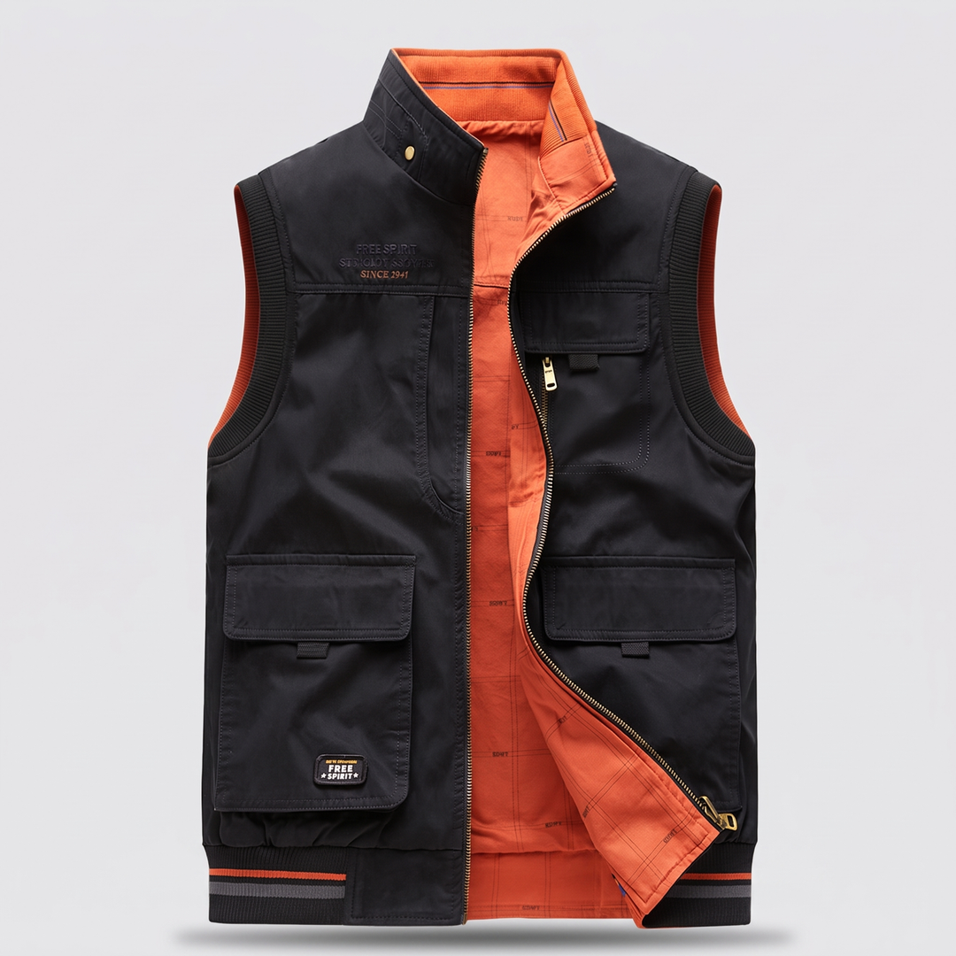 Frontier | Utility Vest – Minimalist Layering Piece
