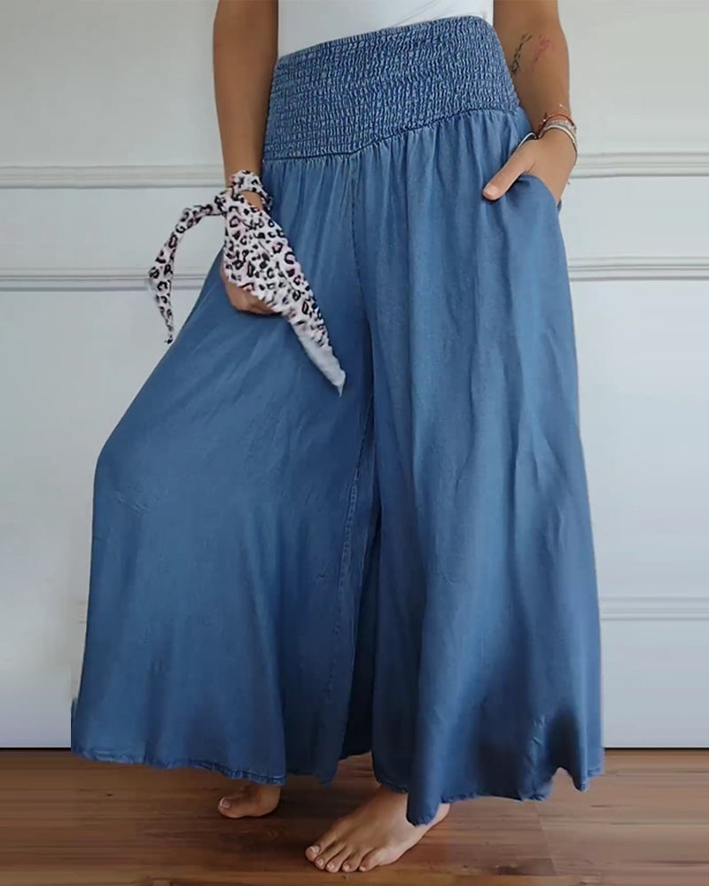 Harper | Premium Cotton Wide Leg Everyday Pants