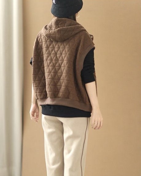 Sophia | Warm And Practical Hooded Winter Vest