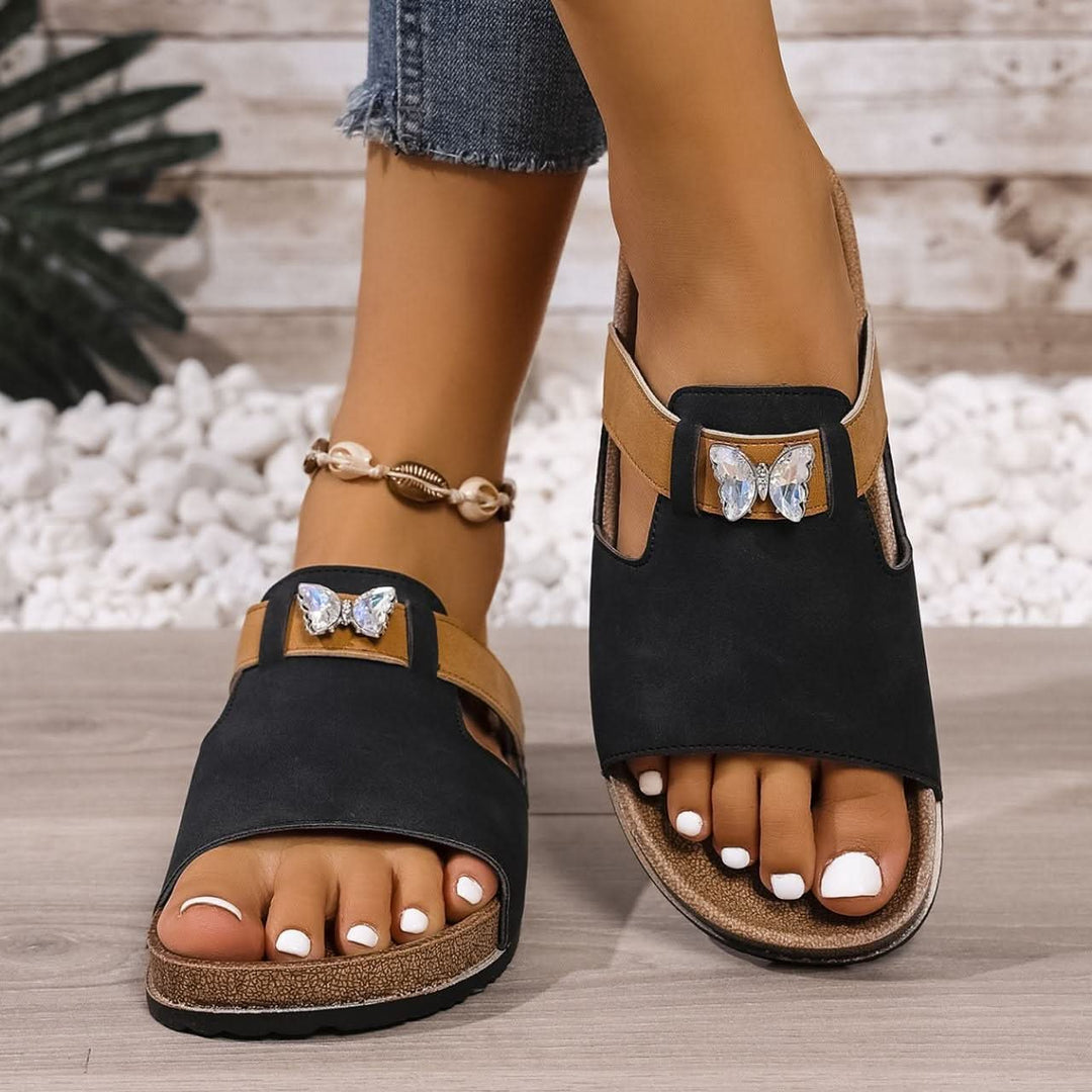 Liora | Butterfly Slippers – Lightweight Comfort for Women