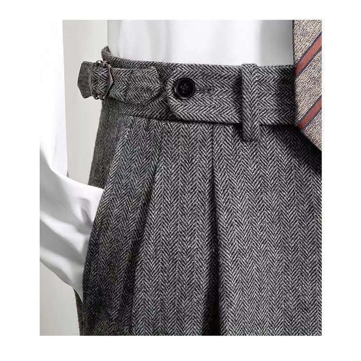 Alexander | Tweed Pants – Vintage Style for Men