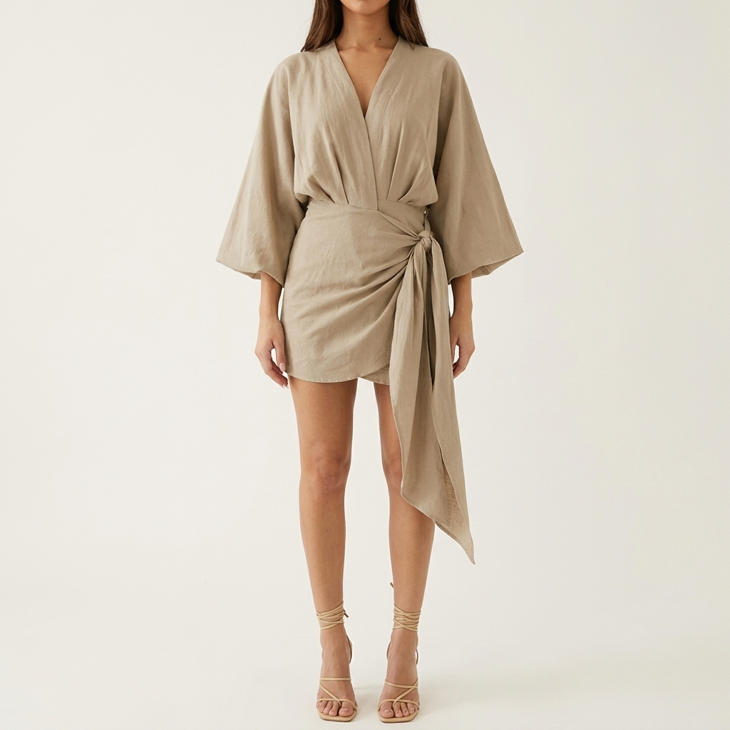 Velara | Kimono Sleeve Wrap Dress for Women