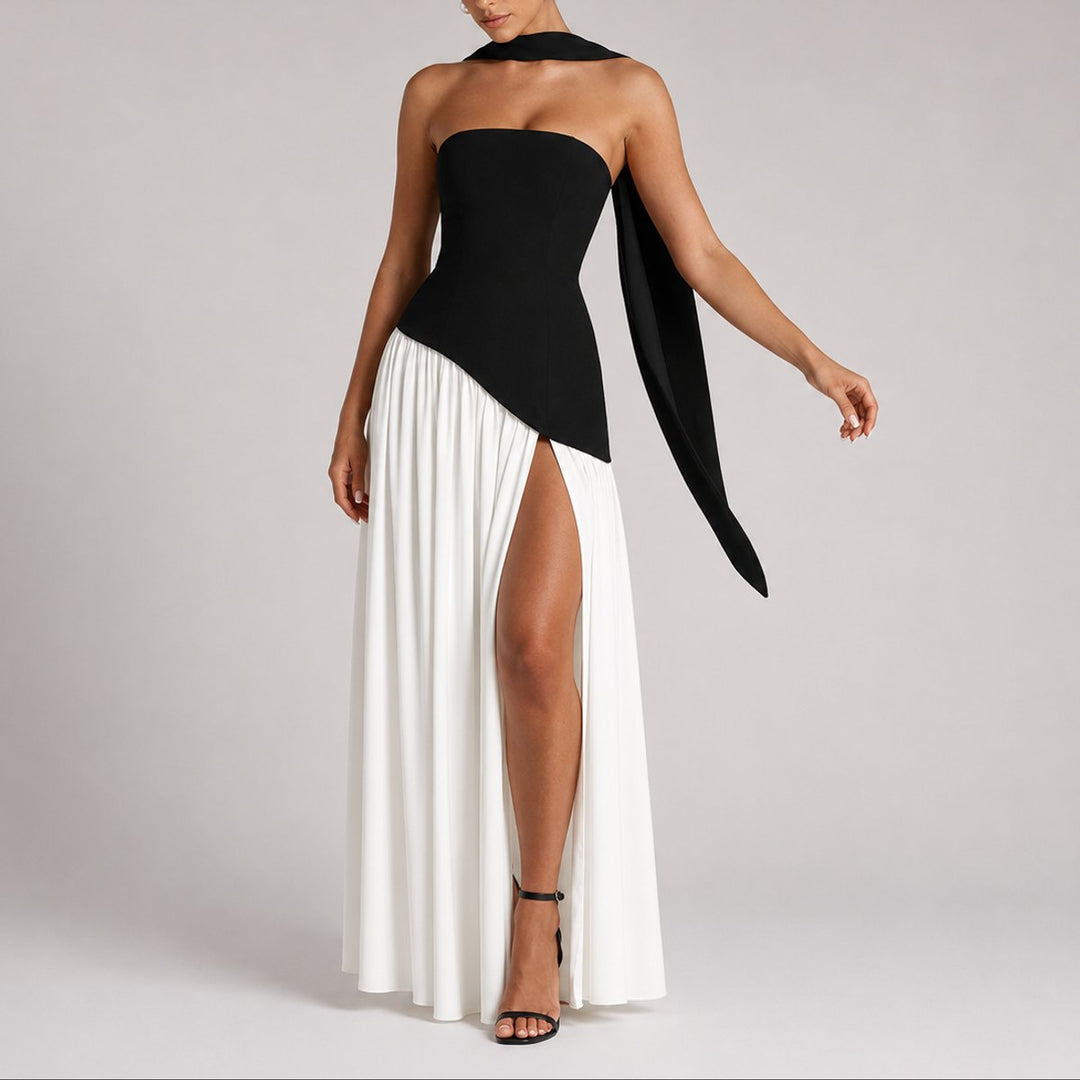 Sara | Elegant And Stylish Fall Wedding Maxi Dress