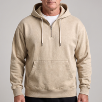 Stephan | Felpa con cappuccio lavata, rilassata e versatile