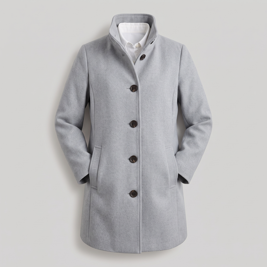 Clara | Heritage Wool Coat – Elegant Tailored Style for Women