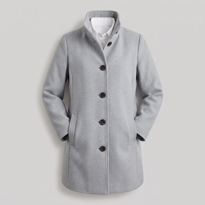 Clara | Heritage Wool Coat – Elegant Tailored Style for Women