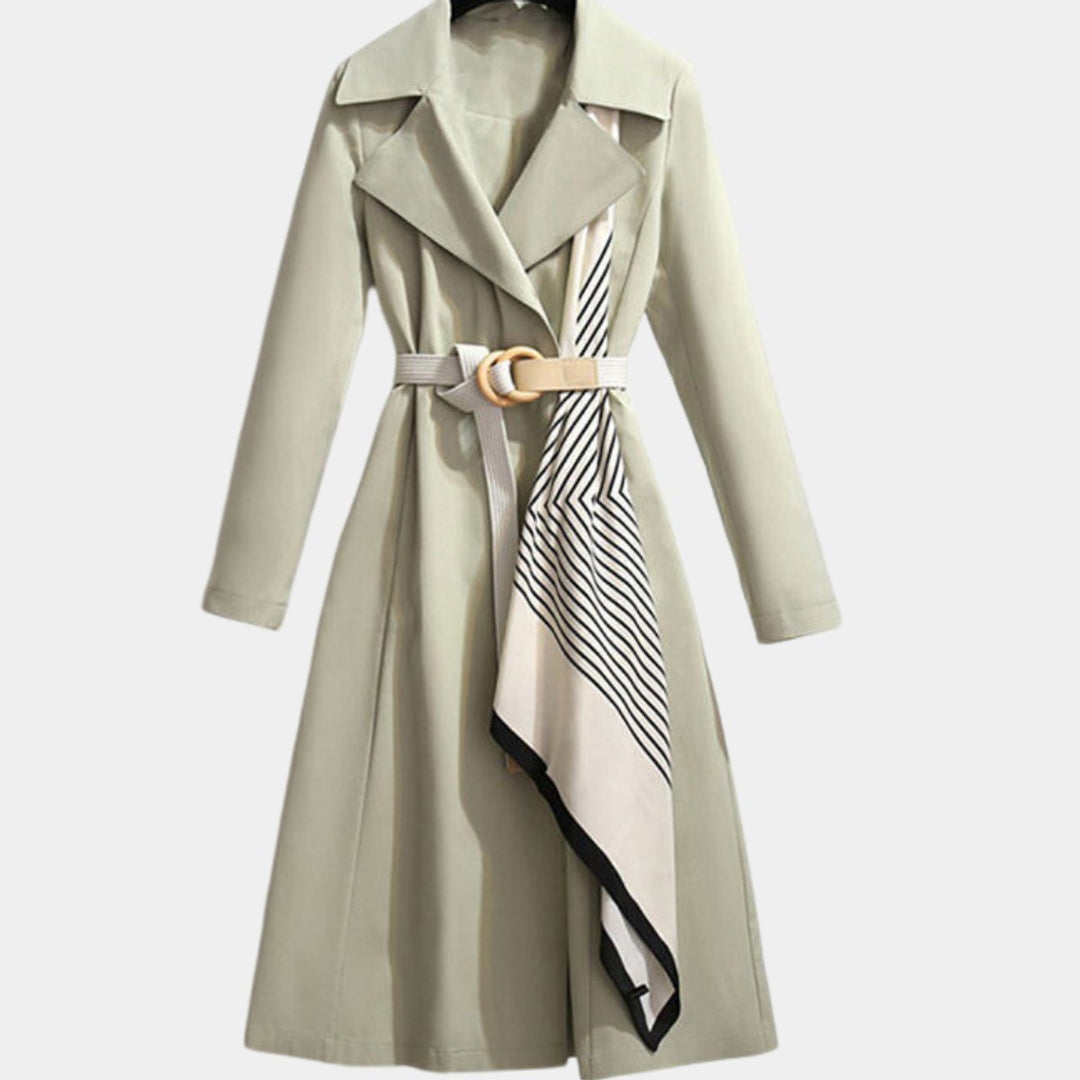 Chloe | Stylish And Sophisticated Midi Trench Coat