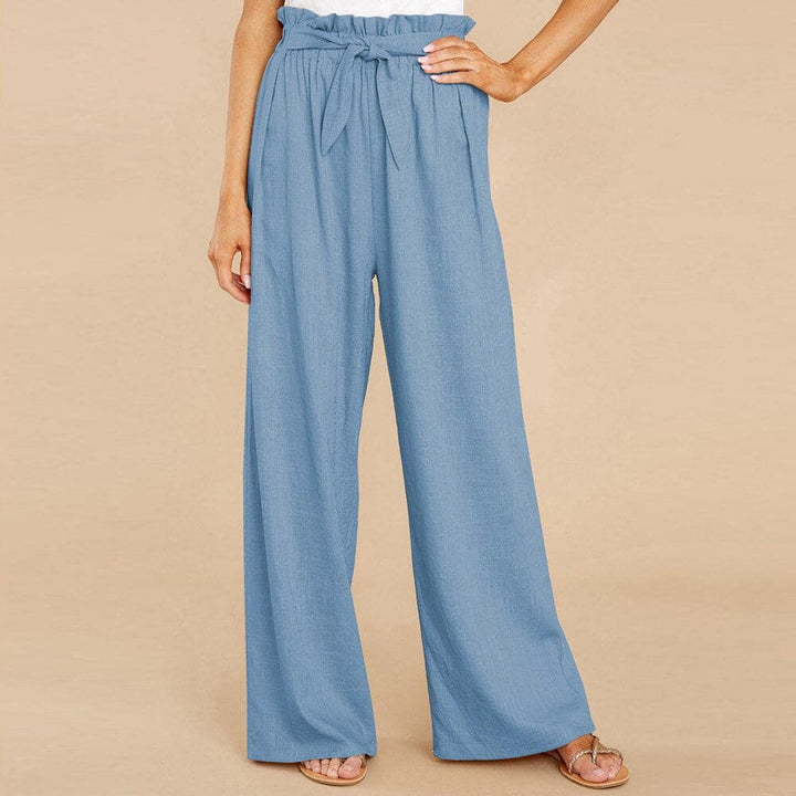 Seraphina | High-Waisted Flowing Wide Leg Pants