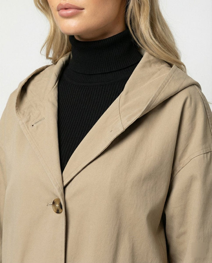 Clara | Sophisticated And Protective Long Waterproof Jacket