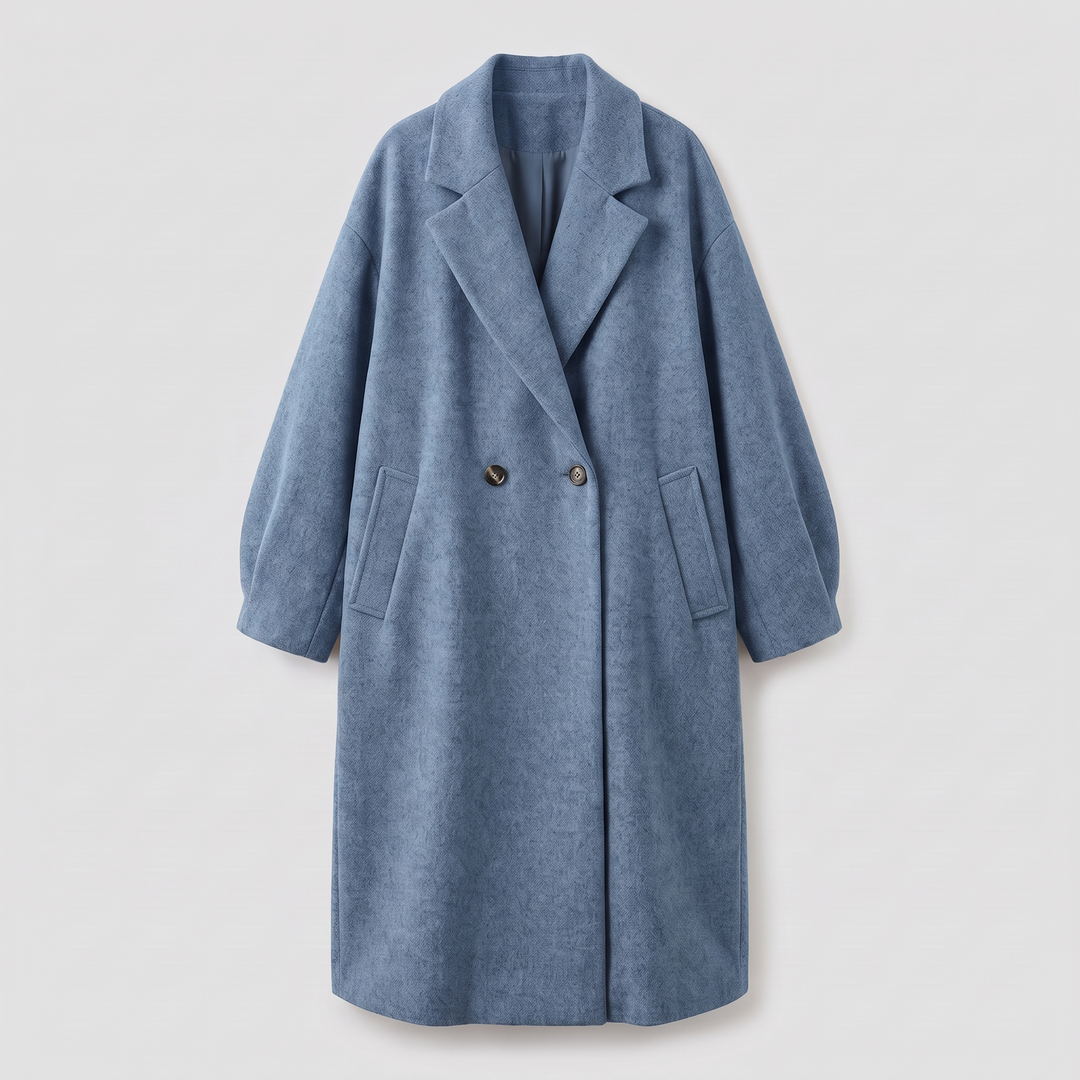 Harper | Winter Overcoat – Elegant Long Coat for Women