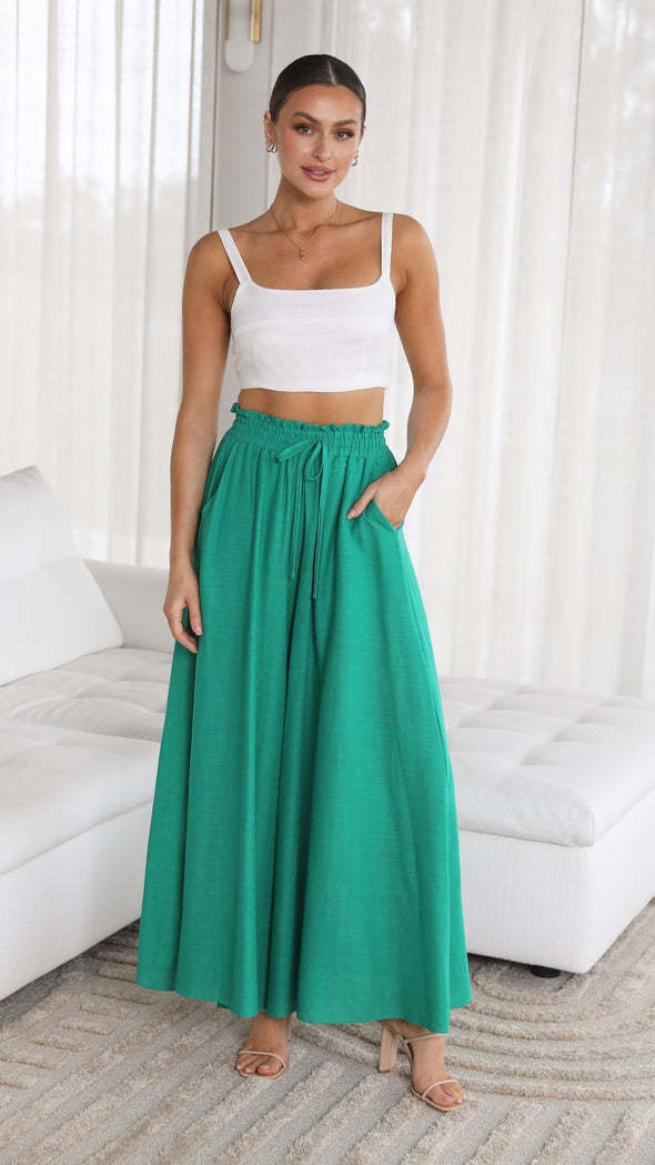 Freya | Lightweight Wide Leg Palazzo Pants