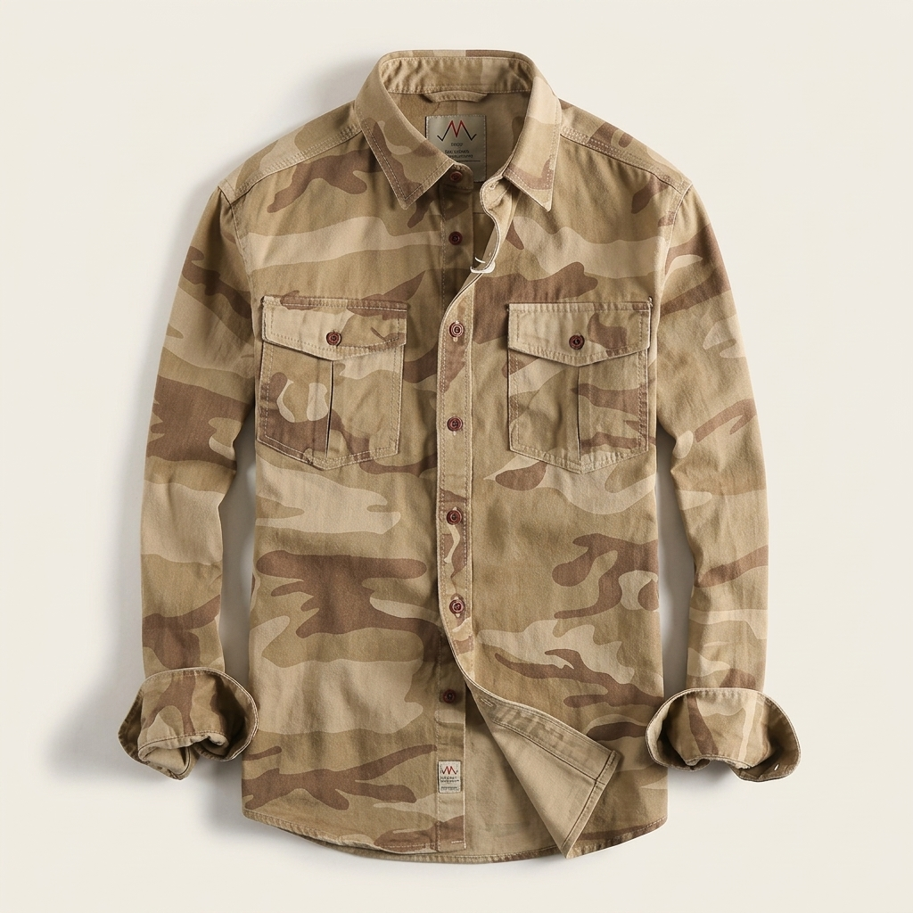 Brentford | Utility Button-Up Shirt for Men with Functional Design