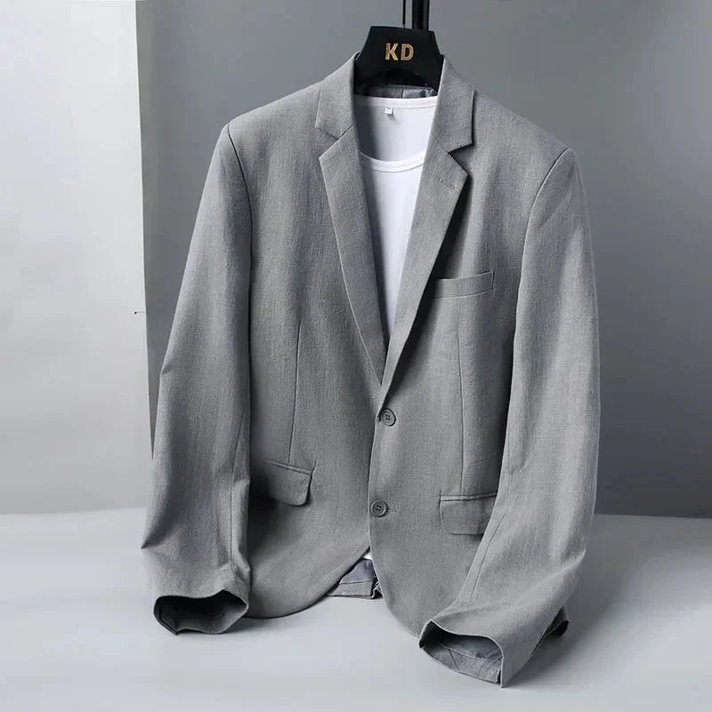 David | Comfortable And Breathable Men's Linen Blazer