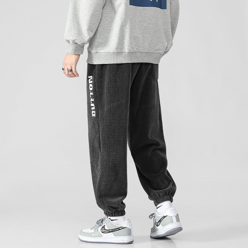 Drune | Cord Jogger Pants – Comfortable Urban Style for Men