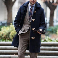 Samuel | Hooded Heavyweight Wool-Blend Winter Trench Coat