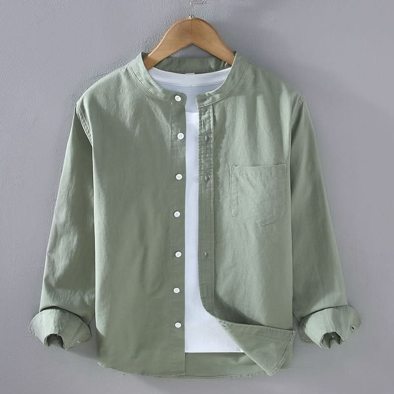 Riley | Casual Linen Shirt – Structured Design for Effortless Style