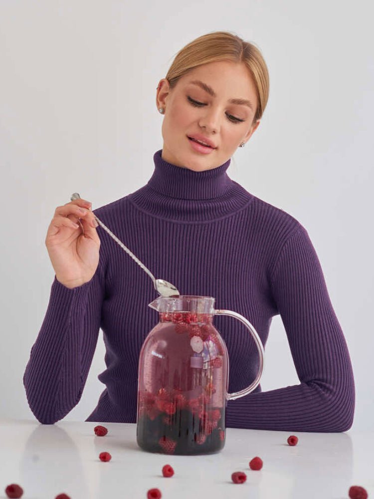 Jade | Classic Turtleneck Sweater – Versatile Cotton Style for Women