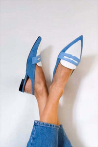 Isabella | Mocassini slingback sofisticati e femminili