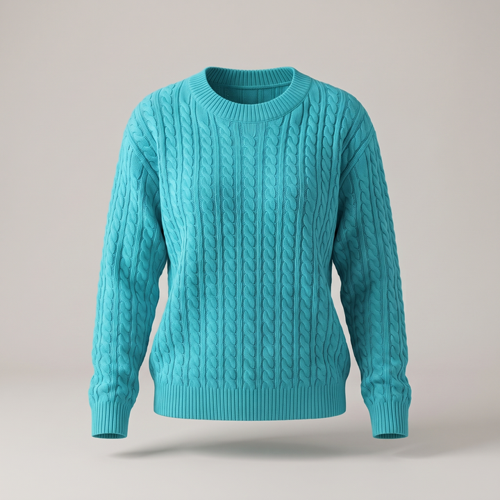 Marielle | Cable Sweater – Tijdloze Warmte voor Elke Dag