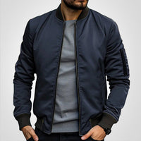 Kevin | Modern and Classic Ribbed Bomber Jacket