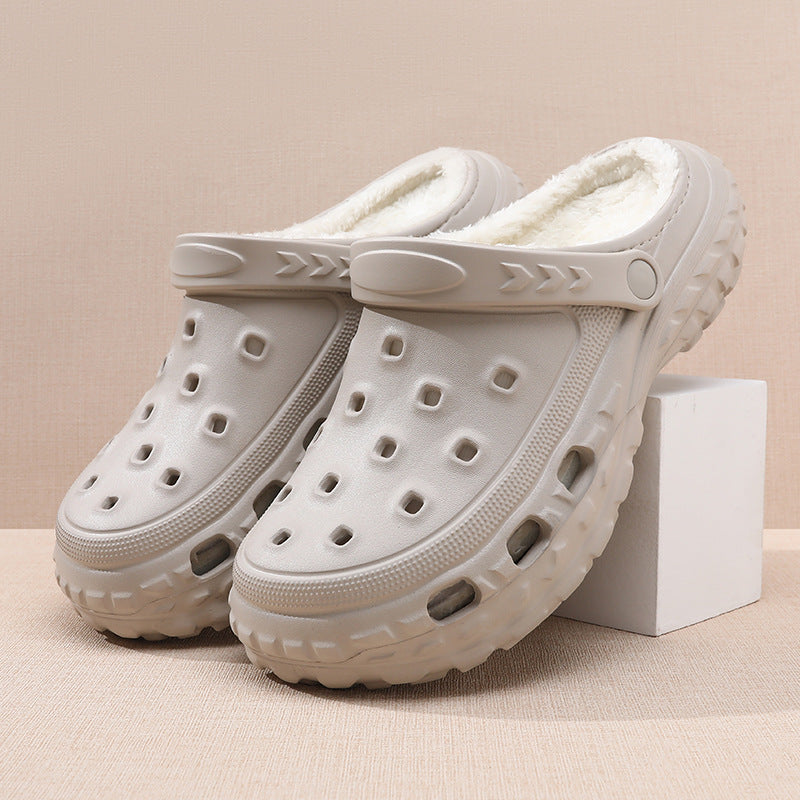 Benjamin | Warm And Cozy Men's Fleece-Lined Slip-On Clogs